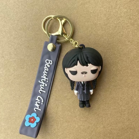 Other | Wednesday Addams Keychain | Poshmark